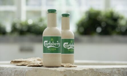 Carlsberg - Papierova fľaša