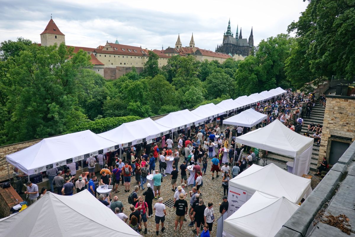 Festival minipivovarů na Pražském hradě