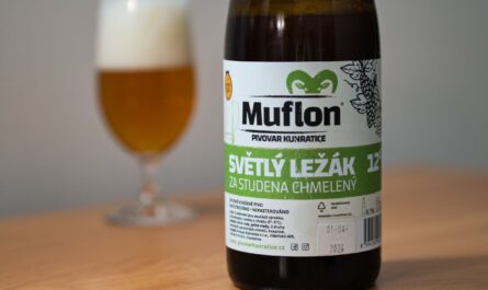 Muflon - Světlý ležák za studena chmelený tit