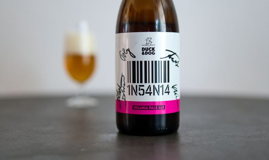 Trochu syrovější IPA od Duck & Dog (Insania Pale Ale)